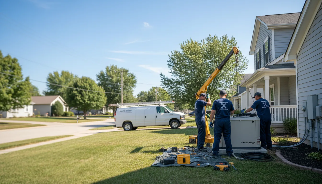 Generator Installation in Stonewall, TX near me